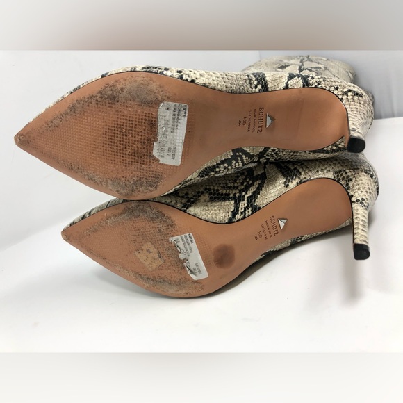 Schutz snake high boots size 10 - Picture 8 of 12